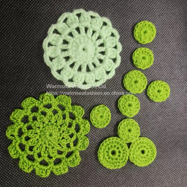 Handcraft Garment Accessories Handmade Cotton Appliques photo-2