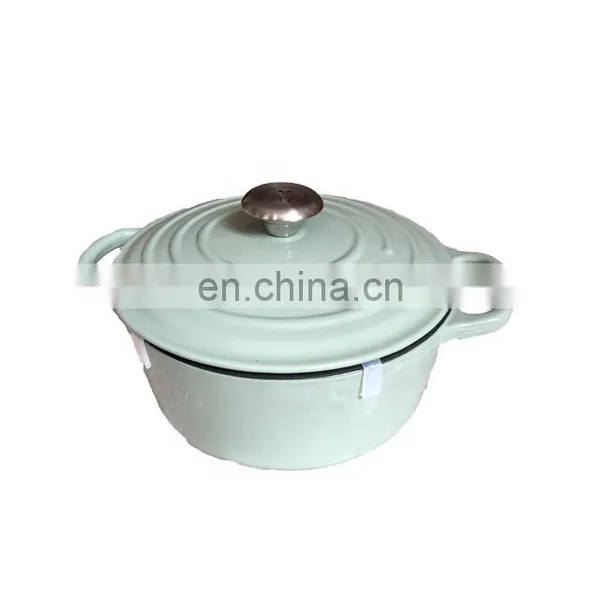 24 cm 26 cm Enamel Any Color Cast Iron Cookware photo-4