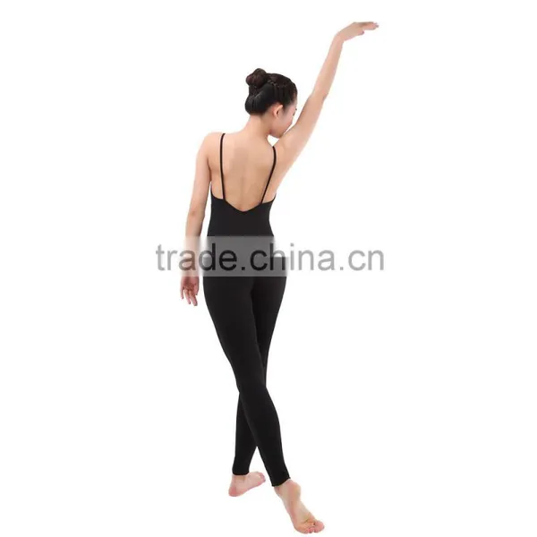 Sexy Gilrs Angkle Length Long Sleeves Turtle-Neck Dance Tights and Gymnastics Unitards photo-5
