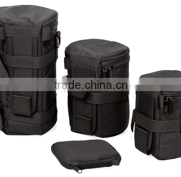 5pc Camera Lens Bags SD Memory Card Organizing Case Accessory Belt,Polyester Camera Bag Quality Choice photo-2