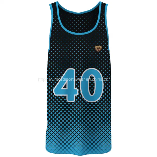2023 Round Neck Styles Fashionable Sublimated Basketball Jersey From China