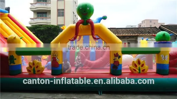 Inflatable Playground Amusement Park Inflatable Dragon City Playground