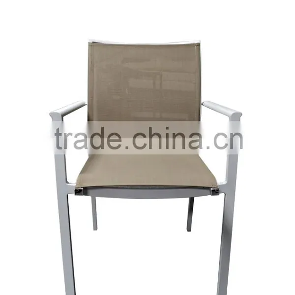 Eco-friendly Top Quality Leisure Furniture Grey Outdoor Aluminium Cheap Chair / Acapulco Chair photo-4