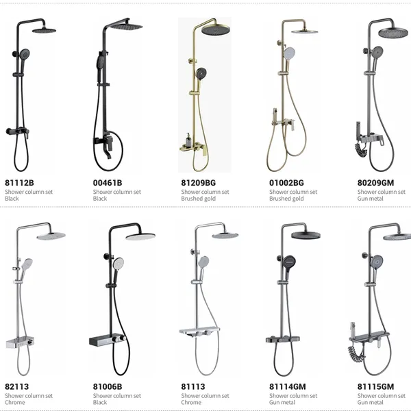 Constant Temperature Control High-quality Materials Energy-saving and Environmentally Friendly Shower Column Set Series