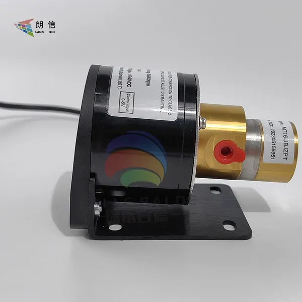 HAP Golden Gear Pump MT16-JBJZP, a Miniature Magnetic Drive Gear Pump With Pressure Function, is Used in Inkjet Printers. photo-3