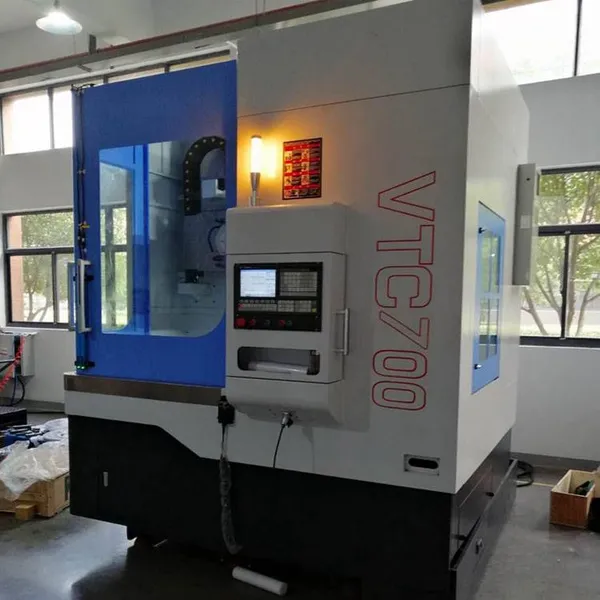 Cnc Vertical Lathe, Small Cnc Vertical Lathe, Vtc700 Cnc Vertical Lathe photo-3