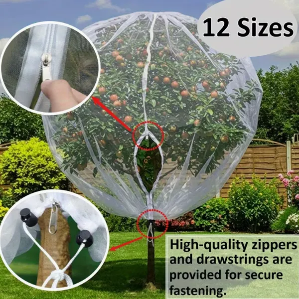 White Anti Insect Net for Greenhouse Ventilation and Pest Prevention photo-4