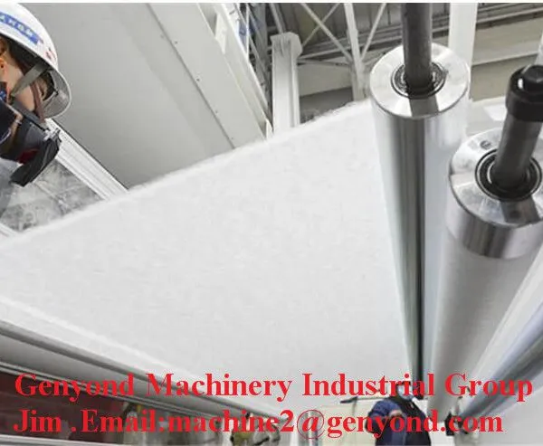 PP Nonwovens Fabric Polypropylene Melt Blown Extruder Machine Production Line photo-6