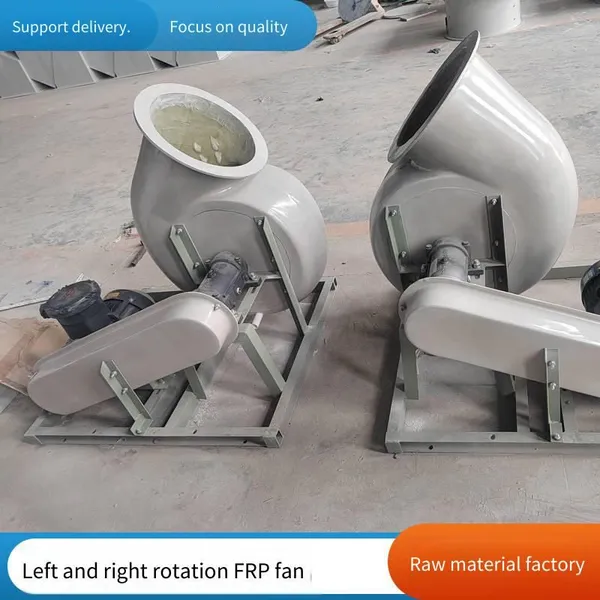 Anti-corrosion Frp Centrifugal Fan F4-72/6c, 11kw Variable Frequency Exhaust Fan photo-2