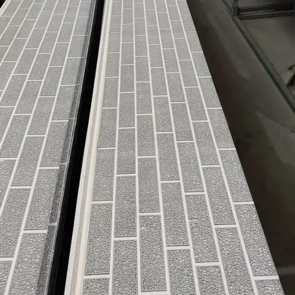 PU Foam Sandwich Panels Roof Fireproof Insulated Sandwich Wall Panel Building Boards of Metal Siding photo-4