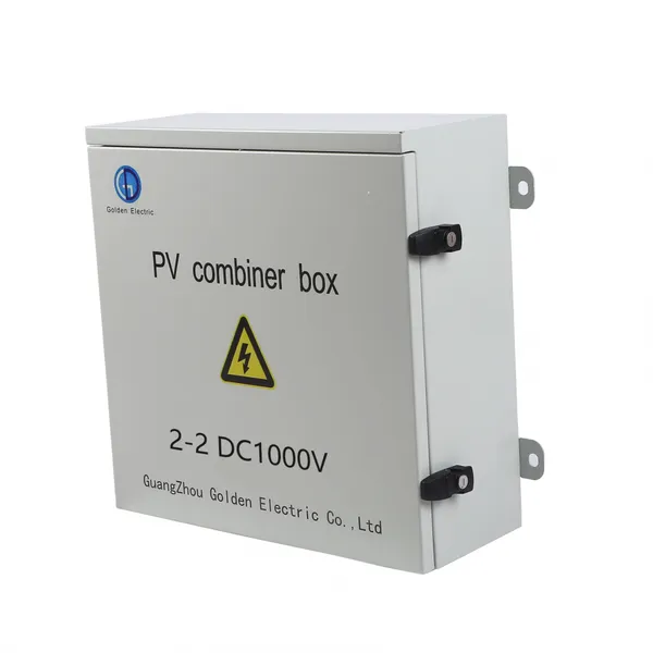2 In 2 Out 1000V PV Combiner Box DC1000V, IP65 Outdoor Solar PV Junction Box 32A Solar Photovoltaic Combiner Box for Solar Power System photo-3