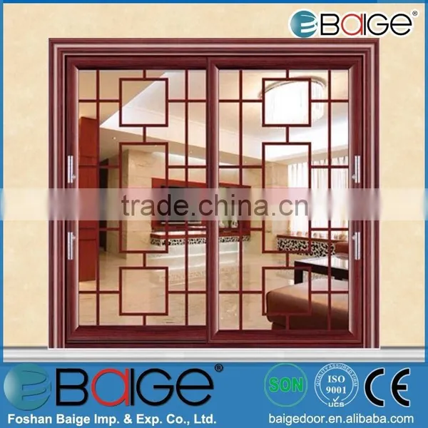 BG-AW9116 Balcony Sliding Aluminum Doors Interior, Aluminum Sliding Door