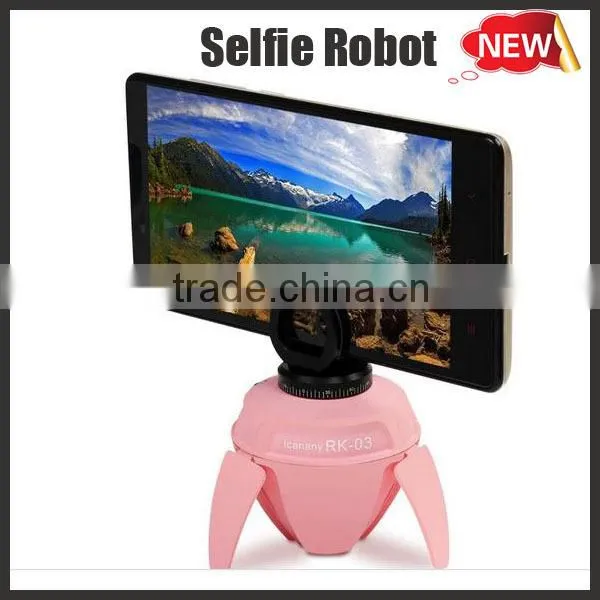 Hot Sale Self-Time Take Photo Selfie Robot With 360 Degree,hands Free Selfie Robot for All Mobile Phone photo-3