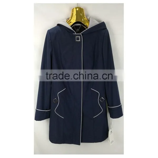 YMYD-7711 2016 Clothes Manufacturer Spring Woman Slim Overcoat Medium-Long Trench Coat Ladies Casual Trench Coat For Women photo-2