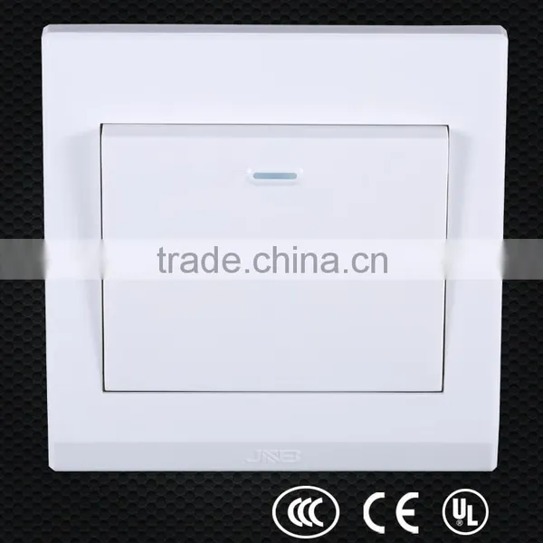Wall Mounted On/off Electronic Switch, Electric Switch and Socket, Three Gang One Way Switch Quality Choice photo-4