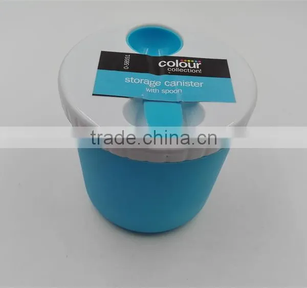 Plastic Storage Canister With Spoon photo-2