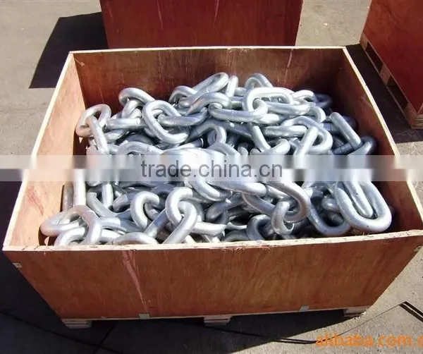 HOT DIPPED GALVANIZED CHAIN SHORT LINK 26MM photo-3