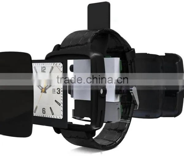 Smart Hand Latest Wrist Watch Mobile Phone Mobile Cell Phone With Alarm Camera SIM Function photo-5