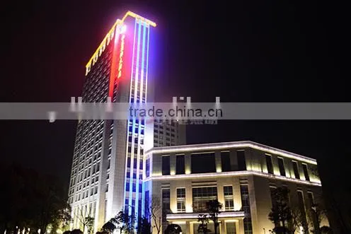 Ultra Narrow Aluminum Track Led Bar Lights for Outdoor Building Facade Lighting Decoration photo-2