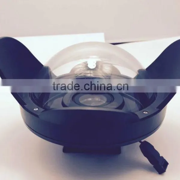 New Design SHOOT XIAOYI Dome Port Underwater Photography Dome Port for XIAOYI Sport Camera photo-2