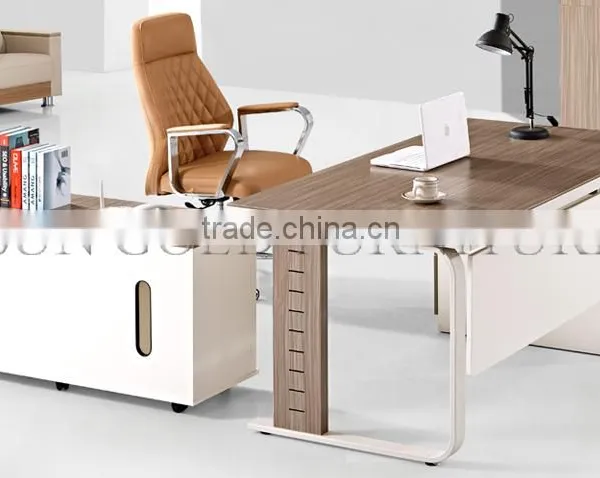 Factory Outlet Selling Office Wooden Steel Negotiation Table(SZ-ODT663) photo-6