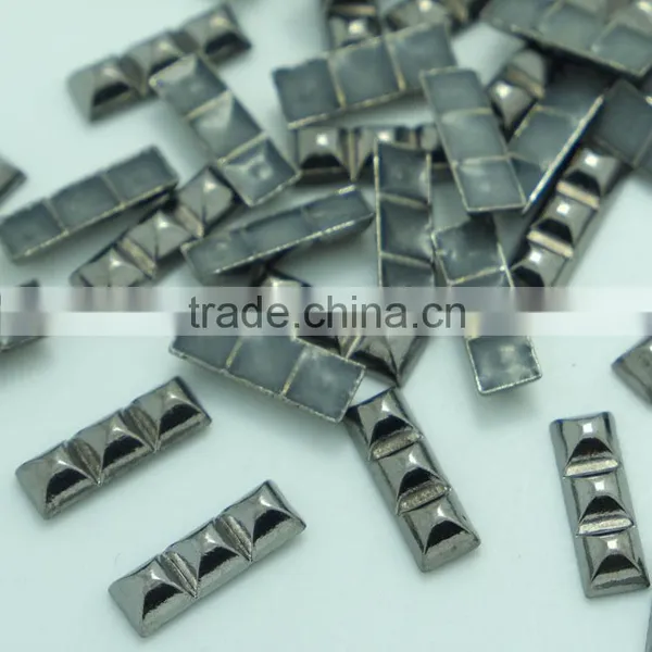Factory Price Wholesale 6X18MM Hotfix Alloy Studs, Hot Fix Metal Stud, Iron On Studs, Iron On Metal Studs, Garment Metal Fitting photo-2