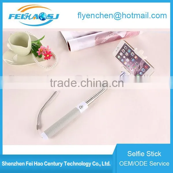 Wholesale High Quality Extendable Wireless Monopod Bluetooth Mini Selfie Stick For Phone photo-2