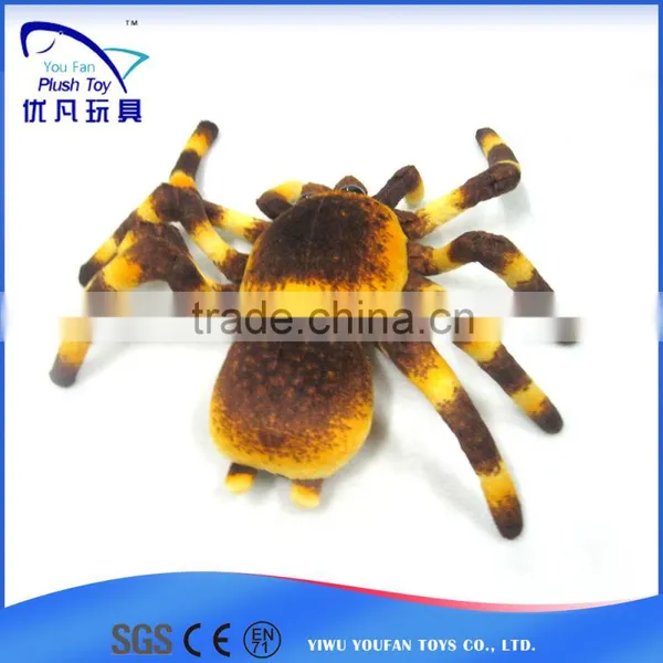 Hot Selling Kids Souvenir 100% pp Stuffed Animal /plush Soft Tarantula 2015 Baby Toy photo-3