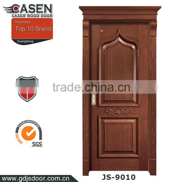 2016 Finished Interior Sandwich Panel Wooden Main Door Design
