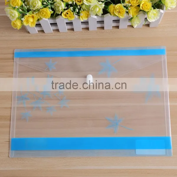 My Clear Bag A4 PP Plastic Transparent File Bag Document Bag photo-2