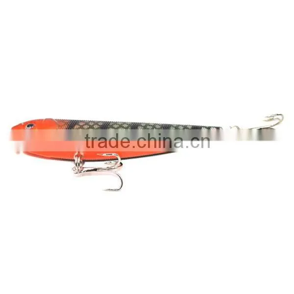 CH14QB1 Hard Pencil Fishing Lure 3D Eyes Bright Painting Colors Popular Bait photo-2