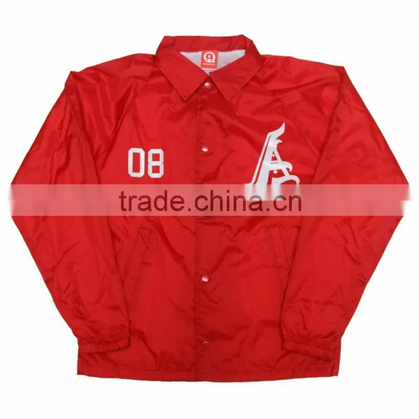 Printed Coaches Jacket, Custom Printed Coaches Jacket, Logo Printed Coaches Jacket photo-3