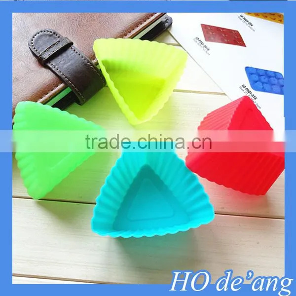 Hogift Silicone Standard Round Reusable Cupcake and Muffin Baking Cup photo-5