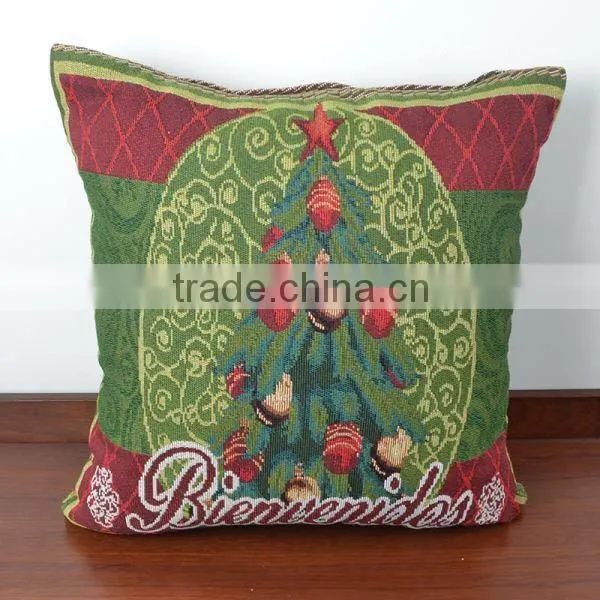 2015 Christmas Jacquard Fashion Christmas Home Decorative Cushion Cover photo-6