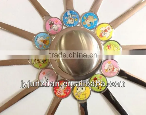 Stainless Cartoon Spoon With High Mirror Polishing and Nice Design ( 12 Different Designs) photo-2