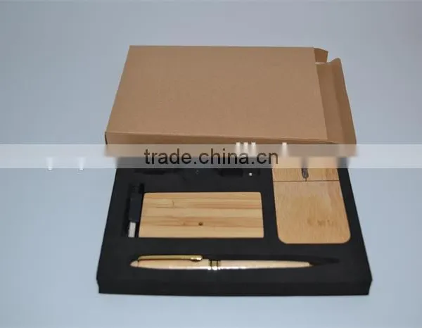 Bamboo Mouse Usb HUB Travel Computer Gift Kit photo-5