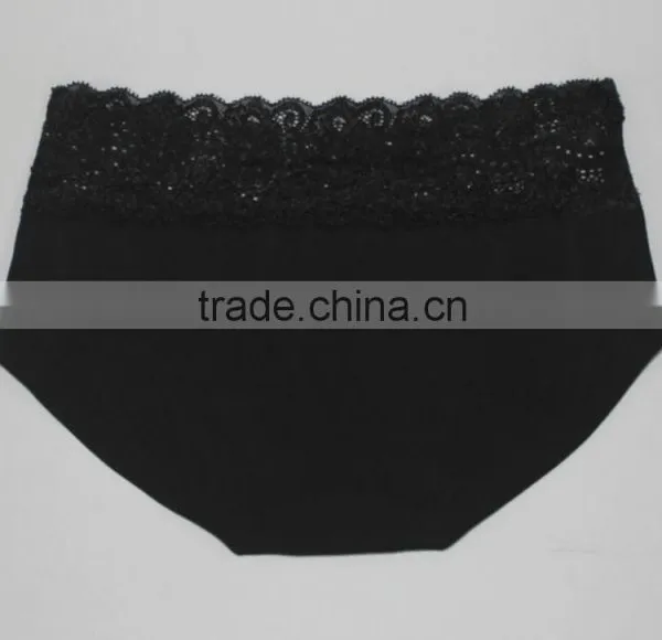 Ladies Lace Waist Lingerie Sexy Lace Panties for Women photo-2