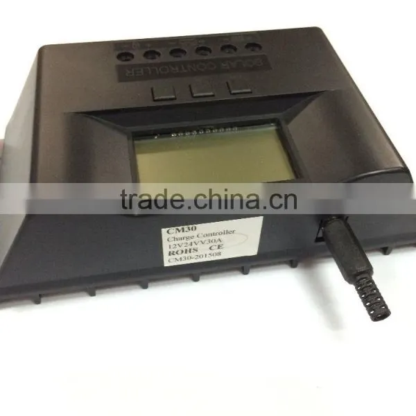 Solar Charge Controller PWM 12V/24V,40A With LCD Display for Solar Panel photo-2