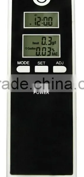 Dual lcd digital alcohol tester - ALT-13-2