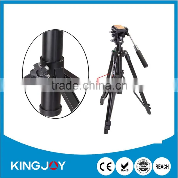 Professional Video Camera Tripod, Fluid Head Tripod Stand VT-2000 photo-3
