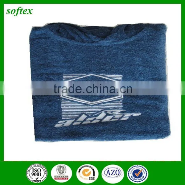 Wholesale 100% Cotton Hooded Adult Poncho Beach Towel