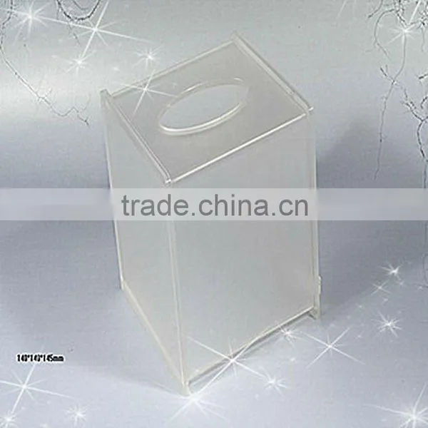 2015 New Design Acrylic Clear Napkin Paper Boxes photo-3