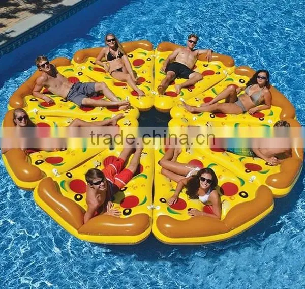 Themes Water Park Inflatable Pizza Pool Tube Float photo-3