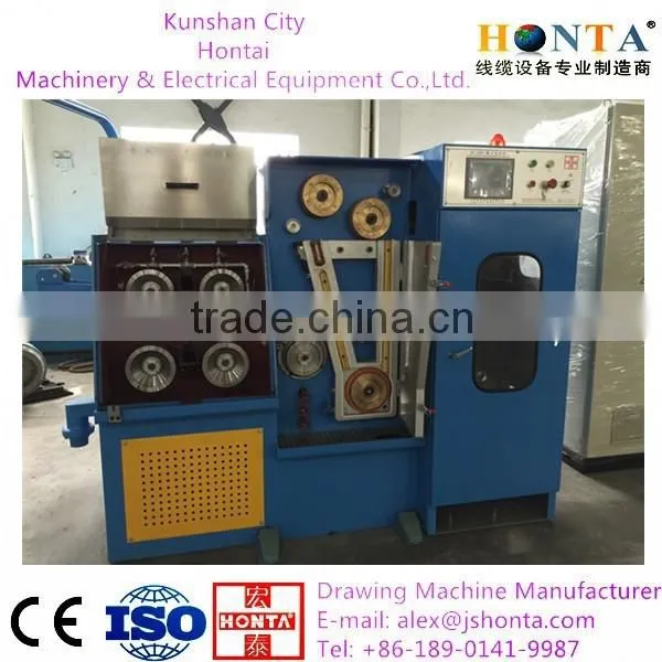 Fine Wire Drawing Machine With Continous Annealer & Double Spooler photo-2