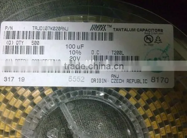 226 107 227 Tantalum Capacitor 22UF 100UF 220UF photo-6