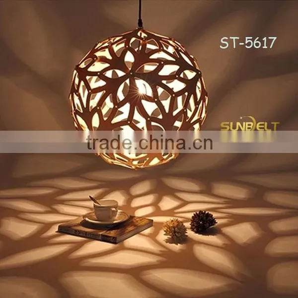 ST-5617- L Sunbelt 2015 Hot Sale American Wooden Ball Pendant Lamp,Creative Lamp Office,reding Room Decoration photo-5