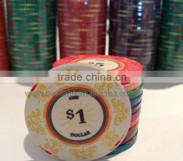10g Ceramic Poker Chips photo-2