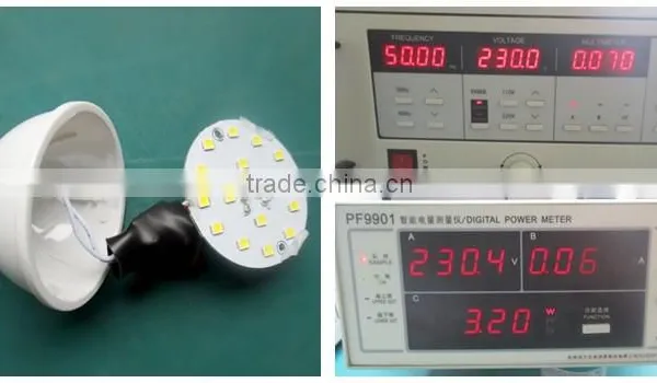 PC + Aluminum Boby 380lm 5W SMD 12V LED MR16 photo-4