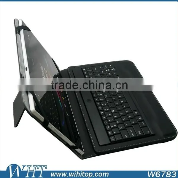 2015 Products Wholesale for Android 10.1 Inch Universal Tablet Bluetooth Wireless Keyboard Case With Stand photo-3