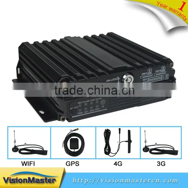 High Quality 4 Channel 720P Ahd DVR Kit With 3G WCDMA photo-6